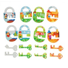 Обучающая игра Замочки и ключики Wood Land