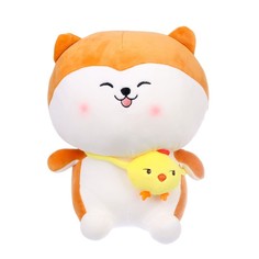 Мягкая игрушка Корги, 30 см No Brand