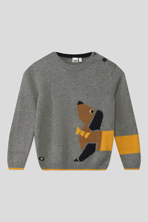 Джемпер детский IDO 4.5417.00 цв. серый р. 116