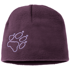 Шапка детская Jack Wolfskin Fleece Cap Kids aubergine