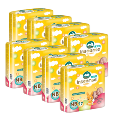 Подгузники Inseense Classic NB 0-5 кг 27 шт упаковка 8 шт No Brand