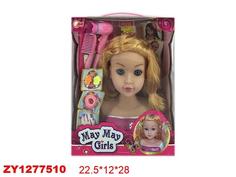 Кукла-манекен Junfa в наборе с игровыми предметами (голова для причесок)