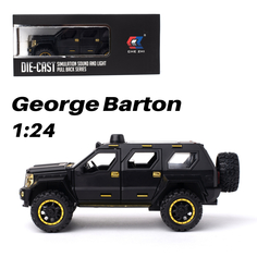 Машинка George Barton CheZhi 1:24 CZ23blk черный