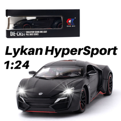Инерционная машинка Lykan HyperSport CheZhi 1:24 CZ32blk