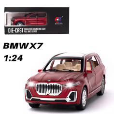 Машинка BMW X7 CheZhi 1:24 CZ115 красный