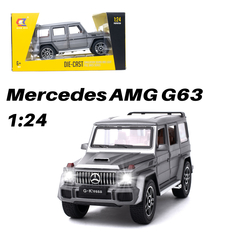 Машинка Mercedes AMG G63 CheZhi 1:24 CZ118B grey