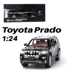 Машинка Toyota Prado CheZhi 1:24 CZ124blk