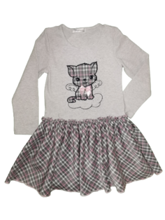 Платье для девочки (Серый / 134) Vogue