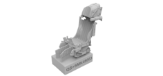 smk48026 Смоляное кресло ремни Quinta Studio, 1/48 No Brand