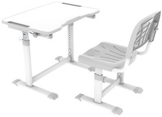 Комплект парта, стул трансформеры Cubby OLEA GREY 222042 No Brand