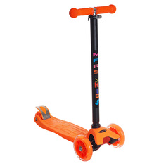 SUNCOLOR Самокат Трехколесный MARS KIDS MAXI LIGHT, 57*23*90 см, 6шт/кор, оранжевый No Brand