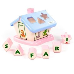 Логическая игрушка Садовый домик голубой 90300 П-Е /8/ Полесье