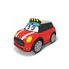 Машинка игровая со светом и звуком Mini Cooper S: Red, Blue, Bburago 16-81205