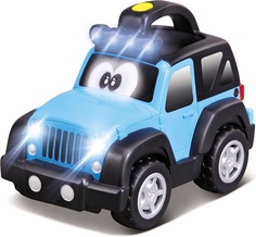 Машинка игровая со светом и звуком Jeep Wrangler Explorer, Bburago 16-81202