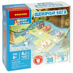 Логическая игра Bondibon ЩЕНЯЧЬИ БЕГА, арт. 920-4