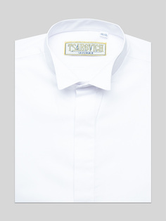 Рубашка детская Tsarevich PT2000 bow, цвет белый, размер 128