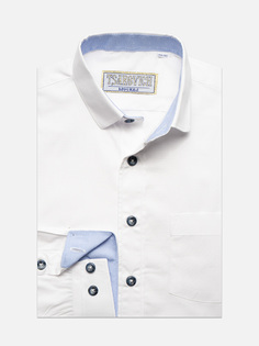 Рубашка детская Tsarevich PT2000/2, цвет белый, размер 128