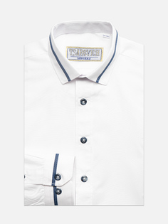 Рубашка детская Tsarevich PT2000/4A, цвет белый, размер 128