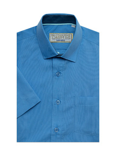 Рубашка детская Tsarevich Alaska/4-K, цвет голубой, размер 140