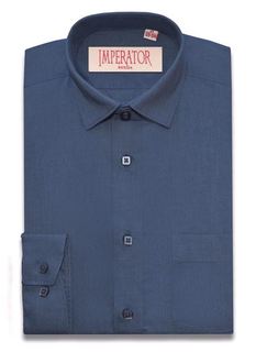 Рубашка детская Imperator 25 MD Night, цвет синий/серый, размер 146