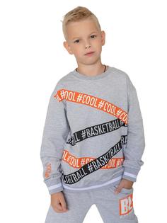 Свитшот Batik 062_ОС22 серый размер 116 Батик