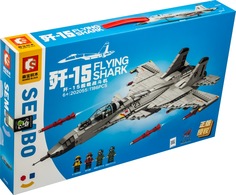 Конструктор Палубный истребитель J-15 | 202055 No Brand