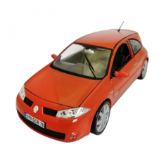 Коллекционная модель автомобиля Renault Megane Bburago 1/18 металл 18-11007 orange