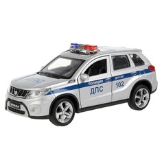 Машина металлическая «Suzuki Vitara полиция», 12 см, открываются двери и багажник, цвет се Технопарк