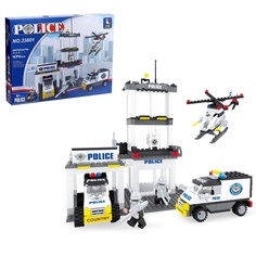 Конструктор Ausini Полицейская станция, 474 детали