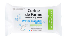 Салфетки влажные Corine de Farme Water Essential для детей, 56 шт