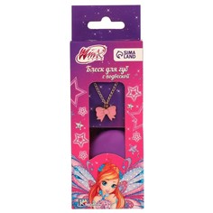 Блеск для губ с подвеской WINX Блум, 10 гр, вкус черника