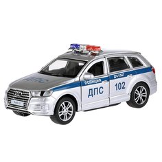 Модель машины Технопарк Audi Q7, Полиция, инерционная Q7-12POL-SR