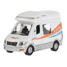 Модель машины Технопарк Дом на колесах, инерционная, свет, звук SB-19-10WB