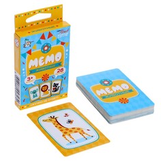 Настольная игра «МЕМО. Животные» Десятое королевство