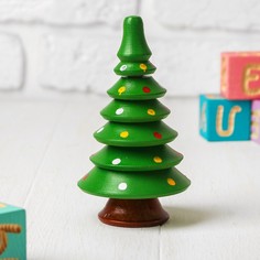 Пирамидка "Ёлочка", 7 деталей Rn Toys