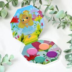 Тени для девочки Выбражулька Самая милая принцесса 4 цвета по 1,3 гр