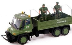 Машина инерц. грузовик военный с фигурками, в асс. ABC11-17 B1831452 No Brand