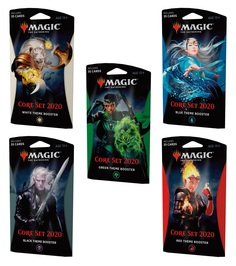Mtg: набор из 5 разных тематических бустеров издания core set 2020 на английском языке No Brand