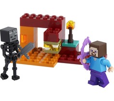 LEGO Конструктор LEGO Minecraft 30331 Дуэль в Нетере