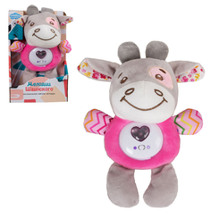 Игрушка развивающая Tongde Коровка, свет, звук, в коробке FM888-1 КНР