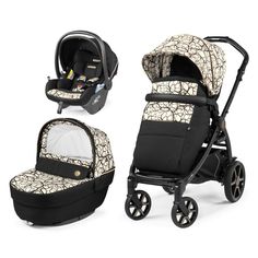 Коляска 3 в 1 Peg Perego Book Lounge Modular Graphic Gold