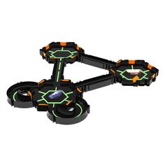 Набор Нано-роботы HexBug - Глоу Светящийся в темноте 10 элементов, 2 робота, 477-1929 No Brand