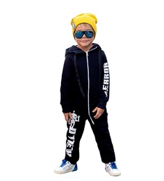 Комбинезон трикотажный NikaStyle 8т4921 (черный), размер 92