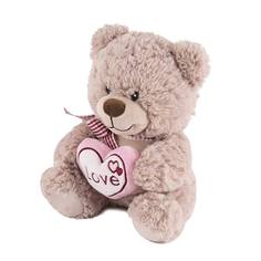 Мягкая игрушка Maxitoys Мишка Обаяшка с Сердцем , 23 см Jiangsu Soho Silk&Textile Co., Ltd.