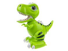 1TOY игрушка интерактивная Robo Pets Динозавр Т-РЕКС зеленый (4*ААА бат.не входят в компл