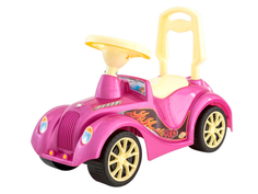 Игрушка Машина-каталка Ретро, розовый 900_Рп No Brand