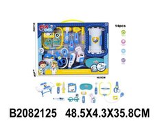 Набор доктора 999-1 на бат. с каталкой в кор. Китайская игрушка1