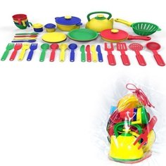 Набор посуды 38 пр. 22-114KSC /Поварёнок/ Поваренок