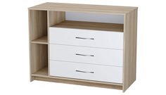 Комод Polini kids Simple 2110, вяз-белый