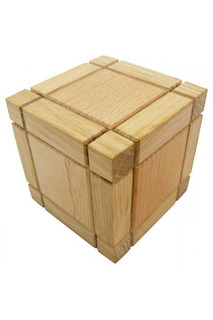 Деревянная головоломка "Куб Катлера" (из 3-х элементов) Планета головоломок